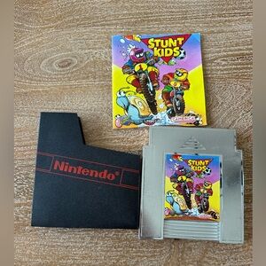 Nintendo NES Game Stunt Kids